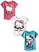 Hello Kitty Little Girls' Toddler Value Pack T-Shirts, Pink/White/Teal, 2T