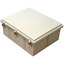 bud industries ptq11080 IP 67 pc 10% fibra de vidrio con bisagras Enclosure, gris