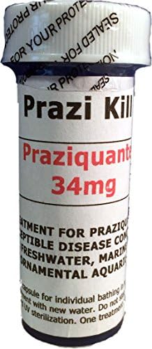 PraziKill Fish Tapeworm Treatment Capsules 34mg X 30 Praziquantel