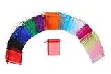 MBOX 2.8x3.6 Inches drawstring Organza Jewelry Pouch Bags