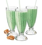 Libbey 6-Piece Fountain Shoppe Classic Ice Cream Soda Glass, 12-Ounce, Clear (Kitchen)