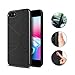 iPhone 8 Case, Nillkin [Magic Series] Qi Wireless Charging Phone Case Matte Slim Charger Cover Built-in Four Magnets [Only Designed for Nillkin Car Magnetic Wireless Charger] Apple iPhone 8 - Black
