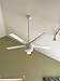 Hampton Bay Merwry 52 In. LED Indoor White Ceiling Fan