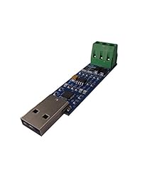 dsd Tech   Adaptador USB 2.0 a RS485 Serial Converter CP2102 de datos compatible con Windows 7,8,10, Linux, Mac OS