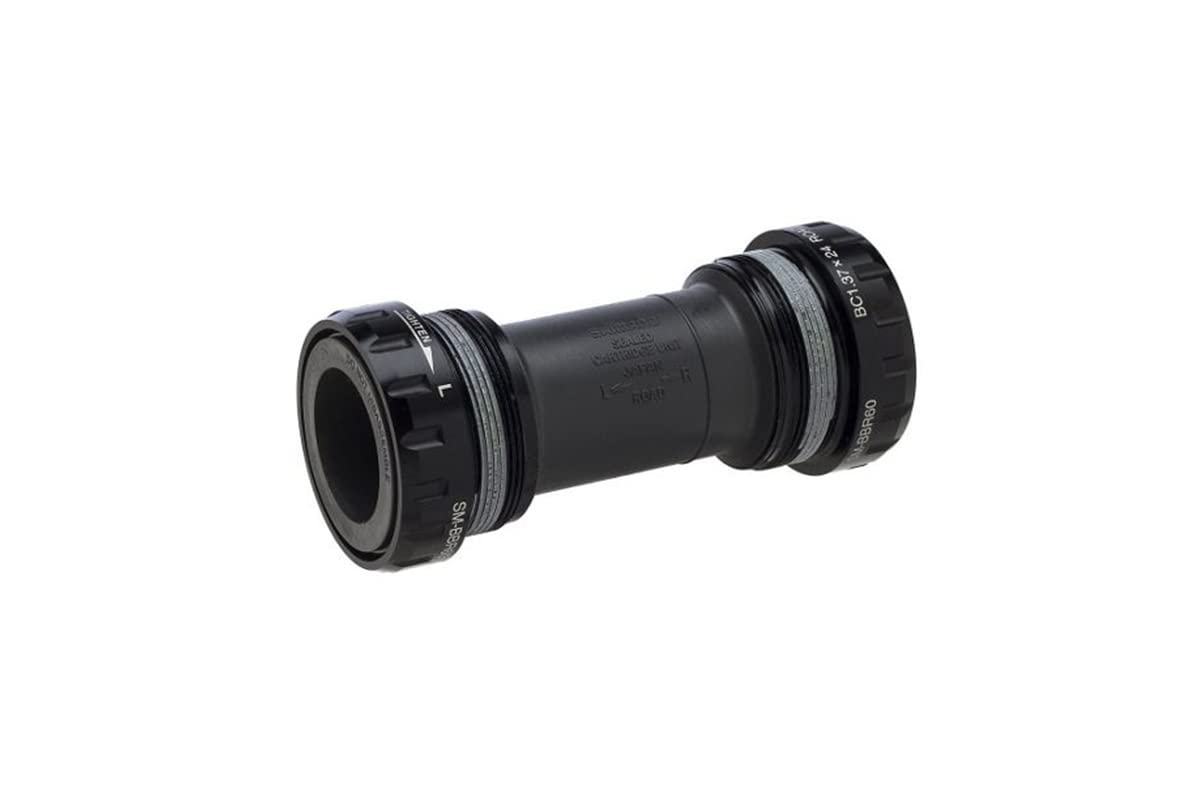 SHIMANO XT Bottom Bracket for Bicycle Bearings, Black, L