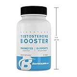 Bodybuilding Signature Testosterone Booster Pills | Natural Energy Stamina Endurance | Increase Muscle Building, Recovery, Health | 120 Tablets