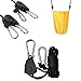 Pair of Heavy Duty Adjustable Grow Light Ratchet Rope Hanger Yoyo for Grow Light Fixtures & Gardening by Hongville (1/8