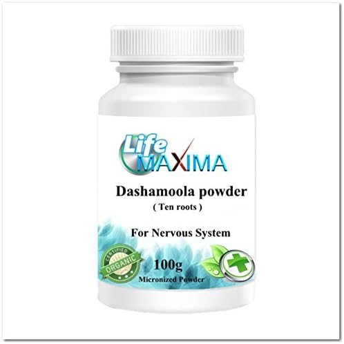Life Maxima Life Maxima Dashamoola powder Ten roots For Pacifying Vata &amp;Nervous System Organic Natural Ayurvedic Active Herbs Safe Herbal Supplement 100gm (BUY 3 GET 1 FREE)