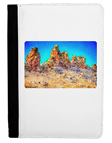 TooLoud Crags in Colorado Watercolor Ipad Mini Fold Stand Case - Black