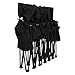 Yaheetech Portable Folding Bench 6-Seat Fabric Outdoor Chair for Teamwork Activities, Sports, Party, Open and Closed Easily with Carrying Bag