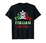 Italian Princess Tiara National Flag T-Shirt