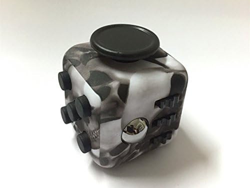 Omicu Fidget Cube Relieves Stress And Anxiety for Children and Adults Anxiety Attention Toy (Big Skull)