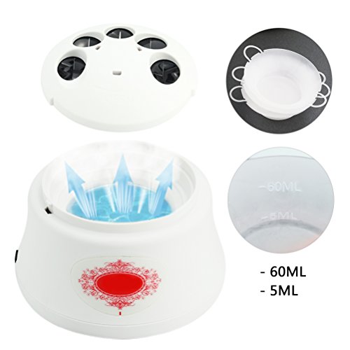 Gel Nail Polish Acrylic Steamer Remover Portable Nail Resurrection Harmless Machine Nail Art Tools BLUETOP (Electric,White)