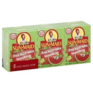 Sour Watermelon Golden Raisins: Amazon.com: Grocery ...