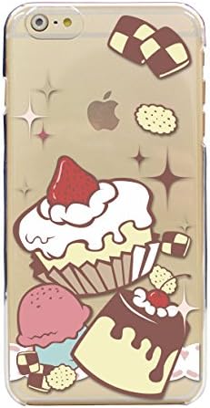 LEGAME Cute and Pop iPhone6 Plus 5.5 inches Smart phone case Hardcase Clear Snack Cake (03-038)