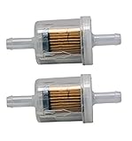 Briggs & Stratton 2 Pack 691035 Fuel Filter 40 Micron For Selected Engines with Fuel Pump