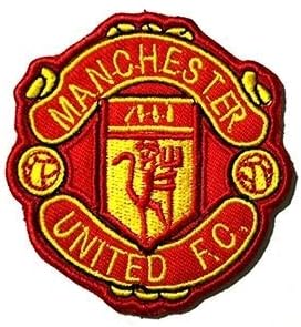 M-anchester United England British Football Soccer Club 3D Tactical Patch Military Embroidered Morale Tags Badge Embroidered Patch DIY Applique Shoulder Patch Embroidery Gift Patch