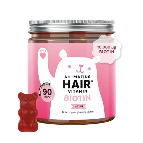 Bears with Benefits - Gummibärchen Biotin 10.000µg - Für Haare - 90 Stück