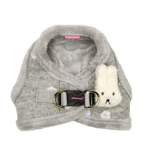 Pinkaholic New York Lidia Vest Dog Harness Step-in Warm Winter Flower Pattern f…