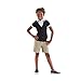 French Toast Girls' Big Pull-On Short (Standard & Plus), Khaki, 16