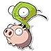 Invader Zim flying Vynil Car Sticker Decal - Select Size
