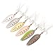 FishingSir [CLEARANCE] Casting Metal Spoons Artificial Spinner Bait Hard Fishing Lures Assortment for Bass Trout Carp Salmon Panfish Freshwater Saltwater
