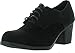 Bella Marie Casidy-18 Women's round toe lace up chunky heel suede oxfords