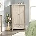 Sauder Edge Water Armoire, Chalked Chestnut finish