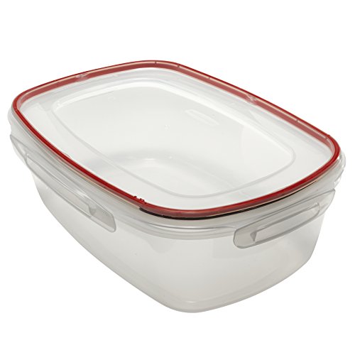 Rubbermaid Lockits 21/2Gallon Rectangular FoodStorage Container