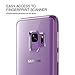 Galaxy S9 Case :: VRS :: Transparent Crystal Thin Cover :: Clear Slim Fit :: Hard Drop Protective Bumper for Samsung Galaxy S9 (Crystal Bumper - Lilac Purple)