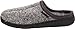 Haflinger Unisex AT Boiled Wool Hard Sole Slipper, Grey Speckle, 38 EU (Women's 7 M US/Men's 5 D US)