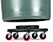 Rubbermaid Commercial FG264043 HDPE Brute Quiet Dolly for Container, 250 lbs Capacity, 18.25
