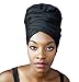 Rayna Josephine Solid Color Head Wrap -Stretch Long Hair Scarf Turban Tie