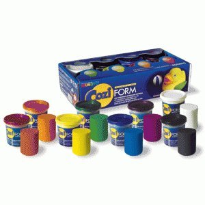 Mungyo Cozi Form Clay Set of 8 (8) 100g Jars - Assorted Colors