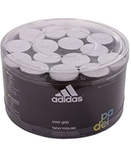 adidas Pádel OV - Caja overgrip, Color Blanco, Talla única