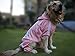 Scheppend Adidog Large Dog Hoodies Sweatshirt Pet Winter Coat Sports Clothes Apparel,Pink 4XL