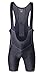 Przewalski Men’s 3D Padded Cycling Bike Bib Shorts, Bicycle Biking Bib Shorts (Gray, XX-Large)