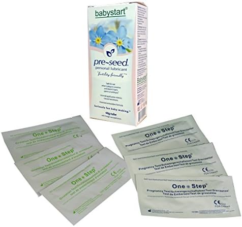 Pre-seed Multi Use + One Step® 15 20mIU Sensitive Ovulation Tests & One Step® 10 x 10mIU Pregnancy Test Kits