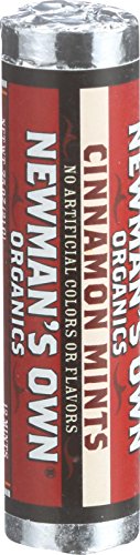 Newman s Own Organics Mints - Organic - Cinnamon - Roll - .75 oz - Case of 12 - 70%+ Organic -