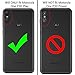 CoverON [ClearGuard Series] Motorola Moto One Case, Moto P30 Play Case, Slim Fit Phone Cover with Clear Hard Back and TPU Bumpers for Motorola One (P30 Play) - Clear with Black Rim
