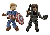 Diamond Select Toys Marvel Minimates Series 55 Captain America The Winter Soldier Final Battle Captain America & Winter Soldier Action Figure (2-Pack)