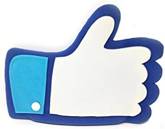 Facebook Like Hat, Handmade, Fun Party Hat, Photo Booth Prop, by West Coconut