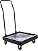 Carlisle C2236H03 Universal Warewashing Rack Dolly with Handle, 350 lb Capacity, Black