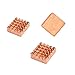Raspberry Pi 2/3 Copper Heat Sink Heatsink With 3M Special Thermal Cooling Paste / Raspberry Pi 2/3 Copper Heat Sink Heatsink With 3M Special Thermal Cooling Paste . . . Material: Copper . .