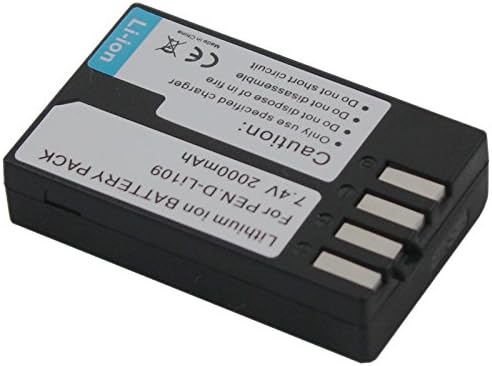BTBAI D-Li109 Battery+Charger AC Wall Single for DLi109 D-L1109 DL1109 K-r Kr K-1S K1S K-S1 KS1 K-30 K30 K-50 K50 K-500 K500 Digital Camera Battery Charger Adapter k1a - Image 4