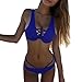 Howstar Women's Bikini Set Swimsuits Sexy Halter Bandage Swimwear Strappy Beach Party Bathing Suits