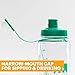 Nathan LittleShot BPA- Free Water Bottle, Narrow & Wide Mouth, 24oz/ 750ml