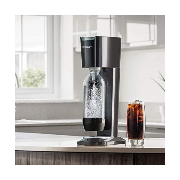 SodaStream Genesis Sparkling Water Maker Machine includes a 1 Litre Reusable BPA Free Water Bottle for Carbonating and…