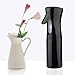 Yebeauty Hair Mister Spray Bottle, 5.4oz Empty Plastic Ultra Fine Continuous Water Mister Sprayer Bottle Hair Spray Bottle for Hairstyling, Skin Care, Cleaning, Plants and Misting, Black 160ml