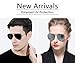 Ziwanule Polarized Aviator Sunglasses for Men Metal Mens Sunglasses Driving Unisex Classic Sun Glasses for Men/Women Pink
